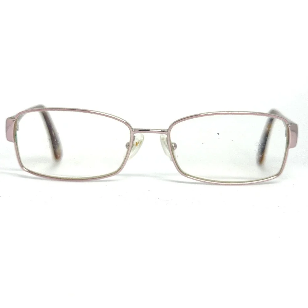 Versace MOD 1177 1056 Eyeglasses Pink Tortoise‎ Shell Rectangular Frames Italy